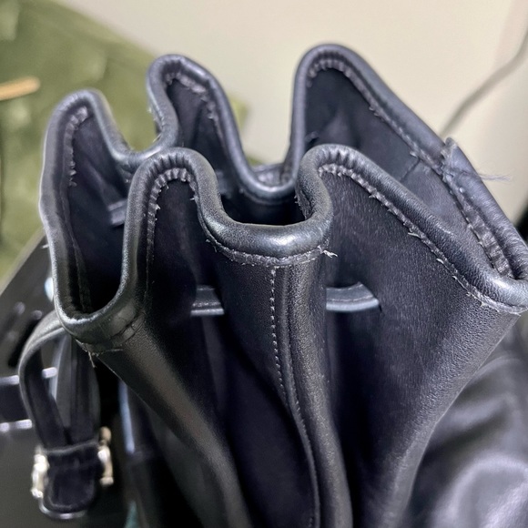 Authentic classic vintage Coach XL Legacy Drawstring Bucket Bag 9166 - Picture 11 of 11